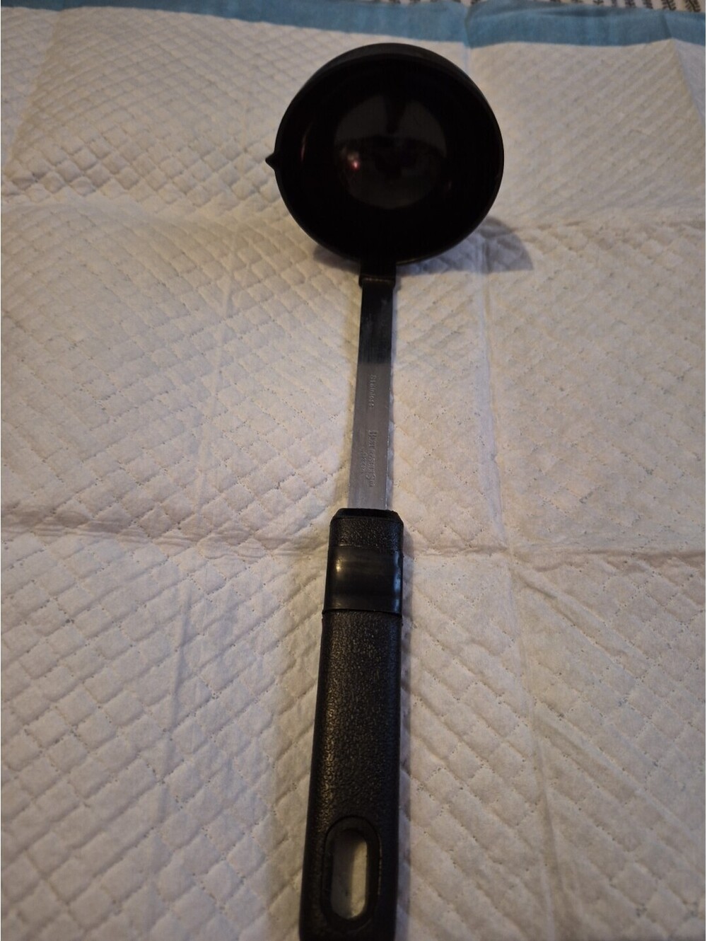 Best Results By EKCO EASY GRIP HANDLE BLACK LADLE UTENSIL